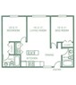 2 Bed / 2 Bath