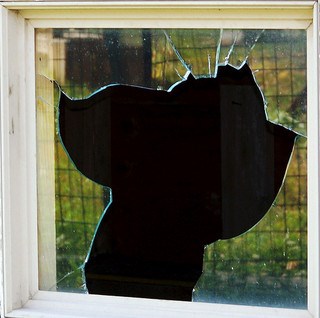 Apartment Damage | Broken Window