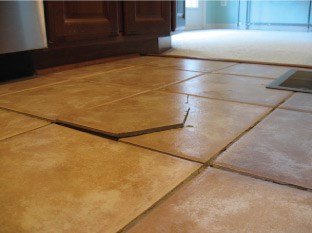 Cracked Apartment Tile