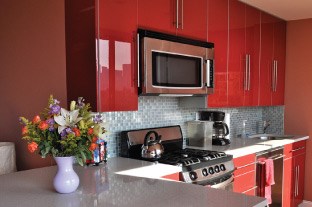 Clean Apartment Kitchen