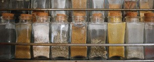 Organized Spice Rack