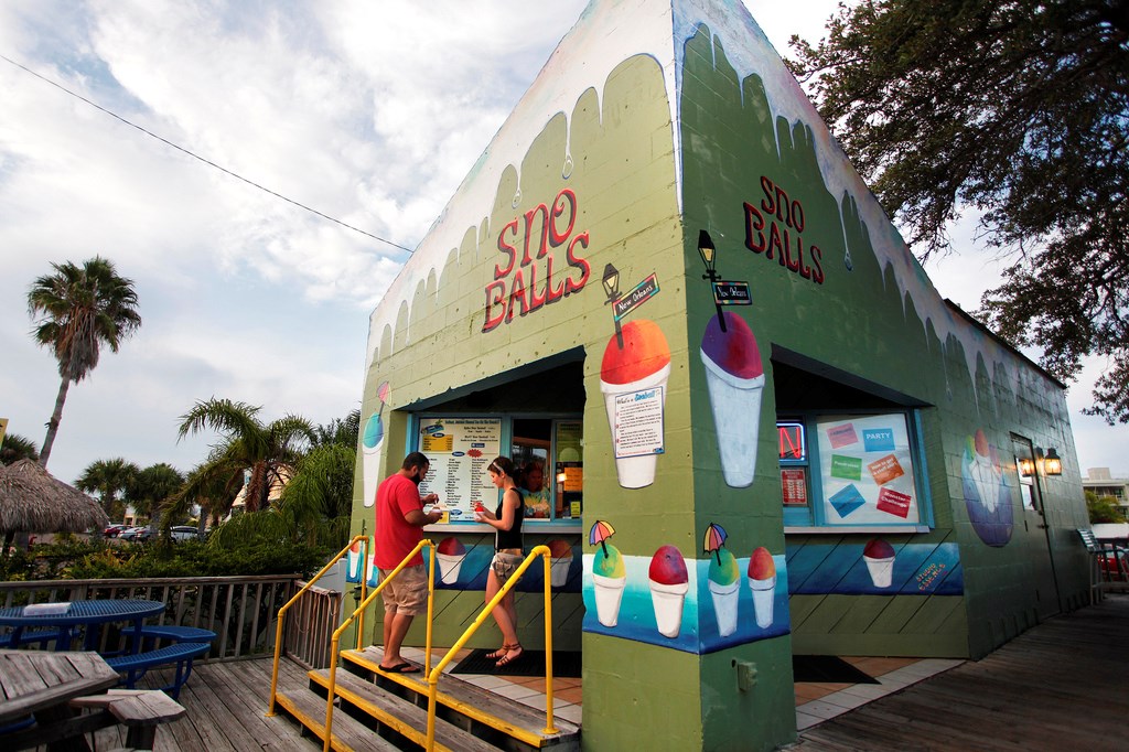 Treasure Island Beach Snoballs