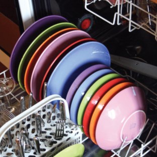Organized Dishwasher